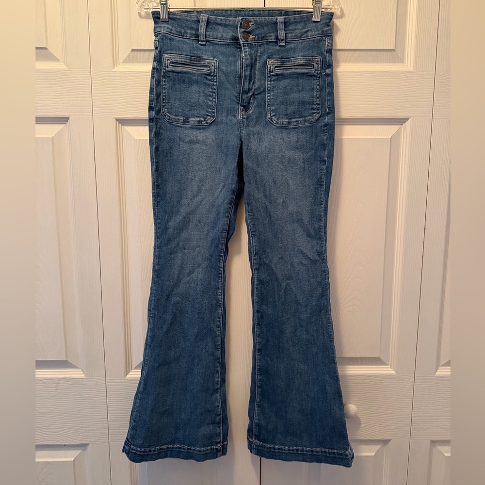 American Eagle Outfitters Blue Flare Jeans